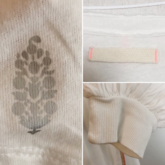 NWT FREE PEOPLE She’s Everything LS Solid in White Size Medium - Picture 11 of 14